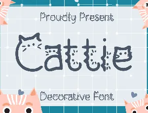 Cattie font