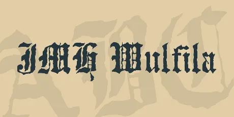 JMH Wulfila font