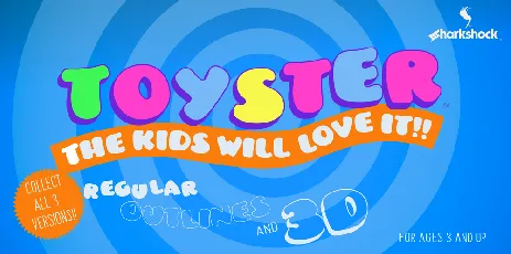 Toyster font