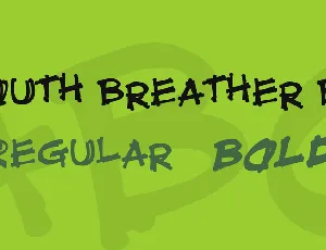 Mouth Breather BB font