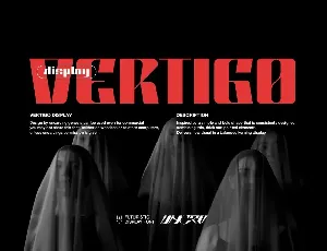 Vertigo font