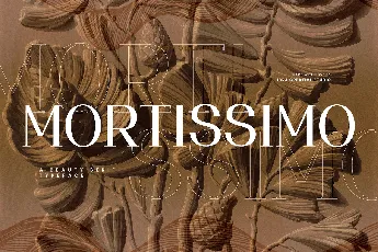 Mortissimo Personal Use font