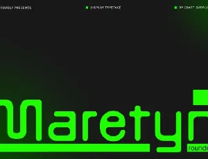 Maretyn Rounded font