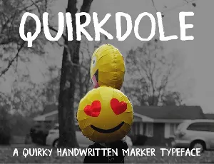 Quirkdole font