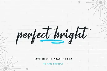 Perpect Bright Demo font