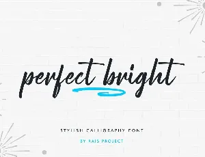 Perpect Bright Demo font