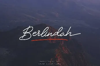 Berlindah font