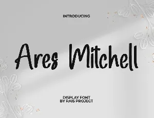 Ares Mitchell font