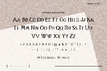 Vipsanie Personal Use font