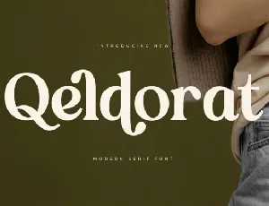 Qeldorat font