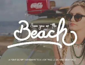 Beach font