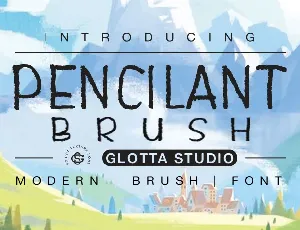 Pencilant font