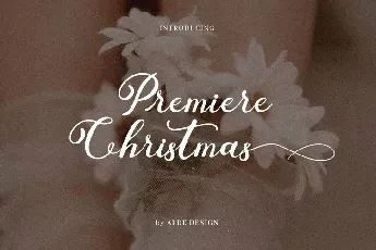 Premiere Christmas font