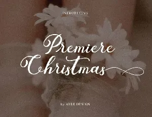 Premiere Christmas font