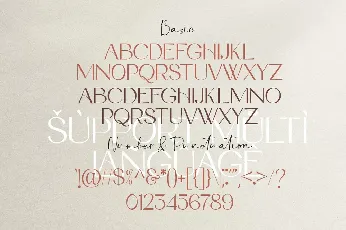 Debora Celina font