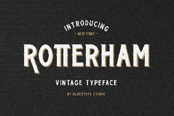 Rotterham font