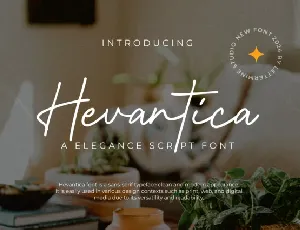 Hevantica font