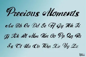 Precious Moments font