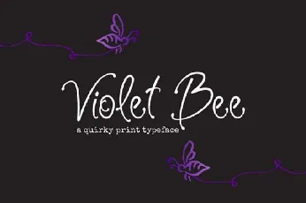 Violet Bee Free font