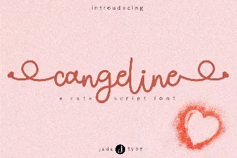 Cangeline font