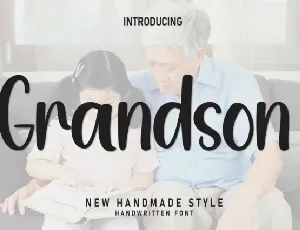 Grandson Script font