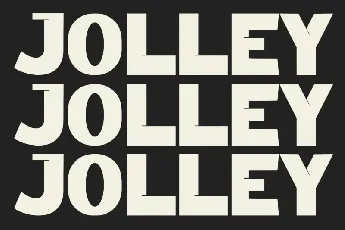 Jolley font