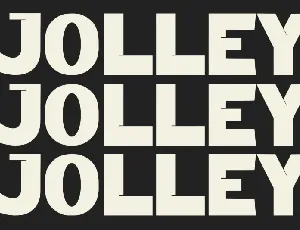 Jolley font