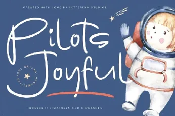 Pilots Joyful font