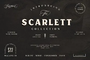 Scarlett Typeface font