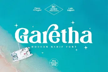 Garetha Modern Serif font