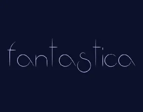 Fantastica font