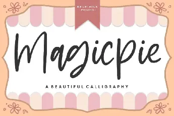 Magicpie Beautiful Calligraphy font