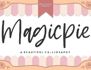 Magicpie Beautiful Calligraphy font