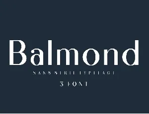 Balmond Sans font