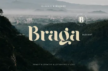 Braga Typeface font