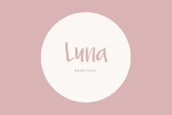 Luna Free font