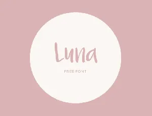 Luna Free font