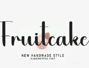 Fruitcake Handwritten font