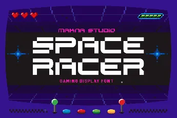 SPACE RACER font