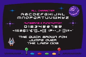 SPACE RACER font