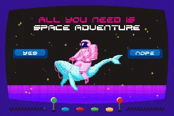 SPACE RACER font