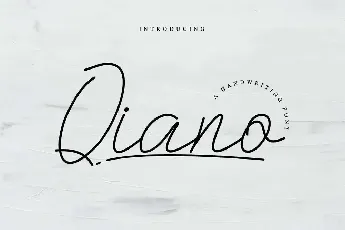 Qianno DEMO font