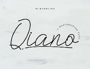 Qianno DEMO font