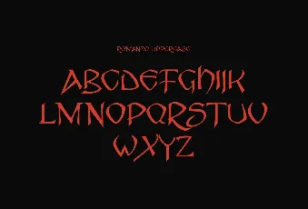 Romanzo font