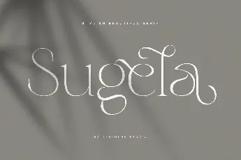 Sugela font