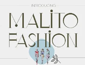 Malito Fashion font