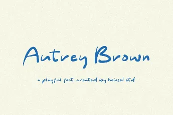 Autrey Brown font