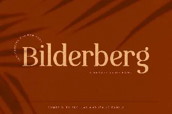 Bilderberg Beauty Serif font