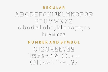 HASTON DEMO font