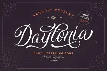 Daytonia Script Free font